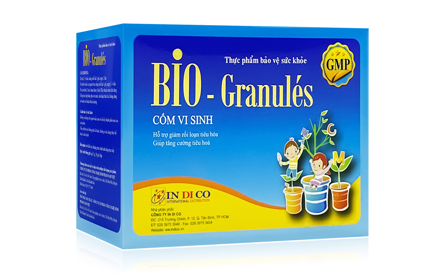BIO-GRANULÉS Bổ sung lợi khuẩn, vitamin, lysine và khoáng chất giúp cải thiện hệ vi sinh đường ruột, hỗ trợ giảm rối loạn tiêu hóa, giúp tăng cường tiêu hóa, hấp thu dưỡng chất. 
