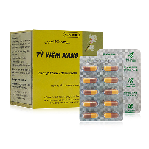 Khang Minh Tỷ Viêm Nang Thông khứu, tiêu viêm 