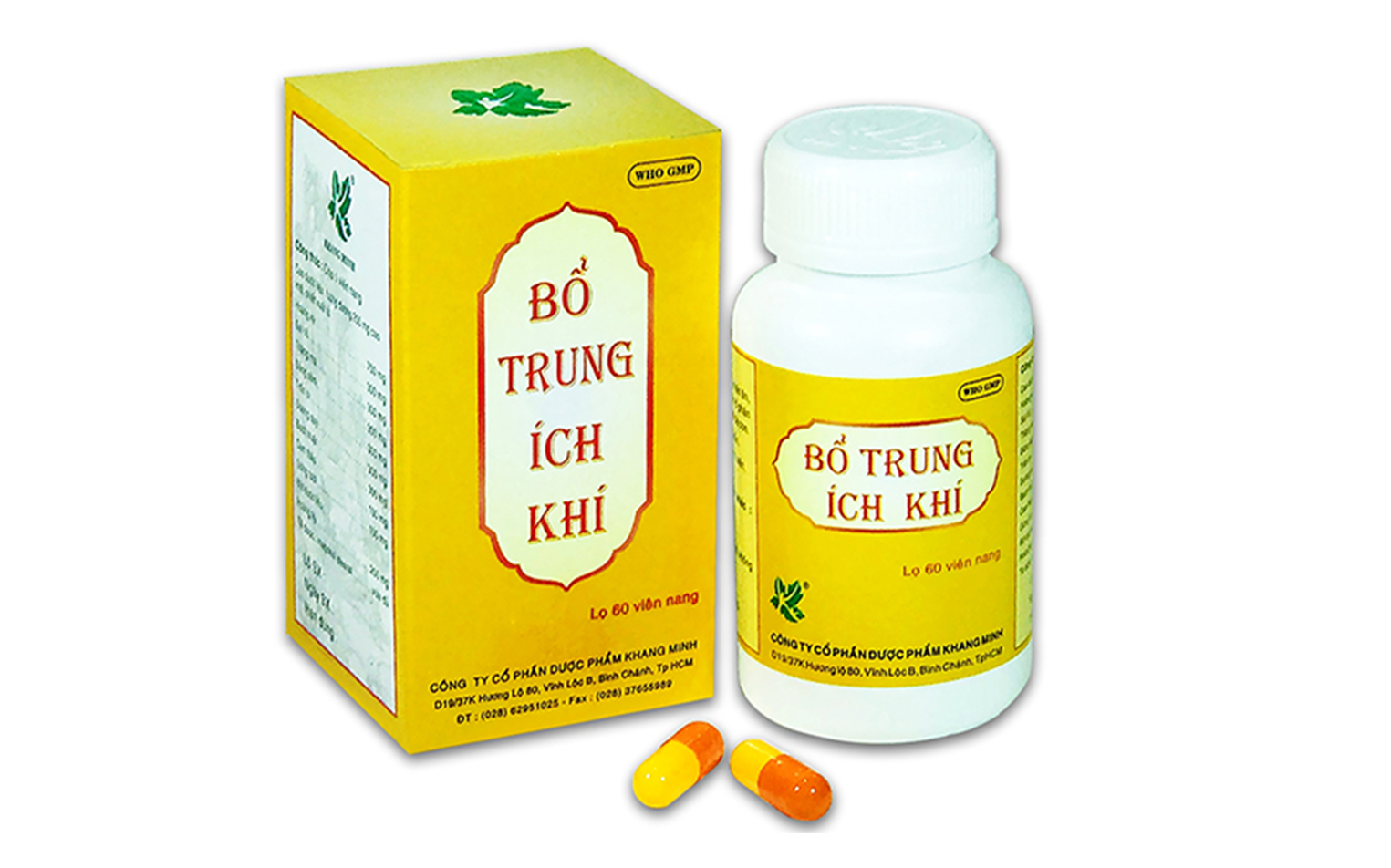 Viên nang Bổ trung ích khí Bổ khí, thăng đề. 